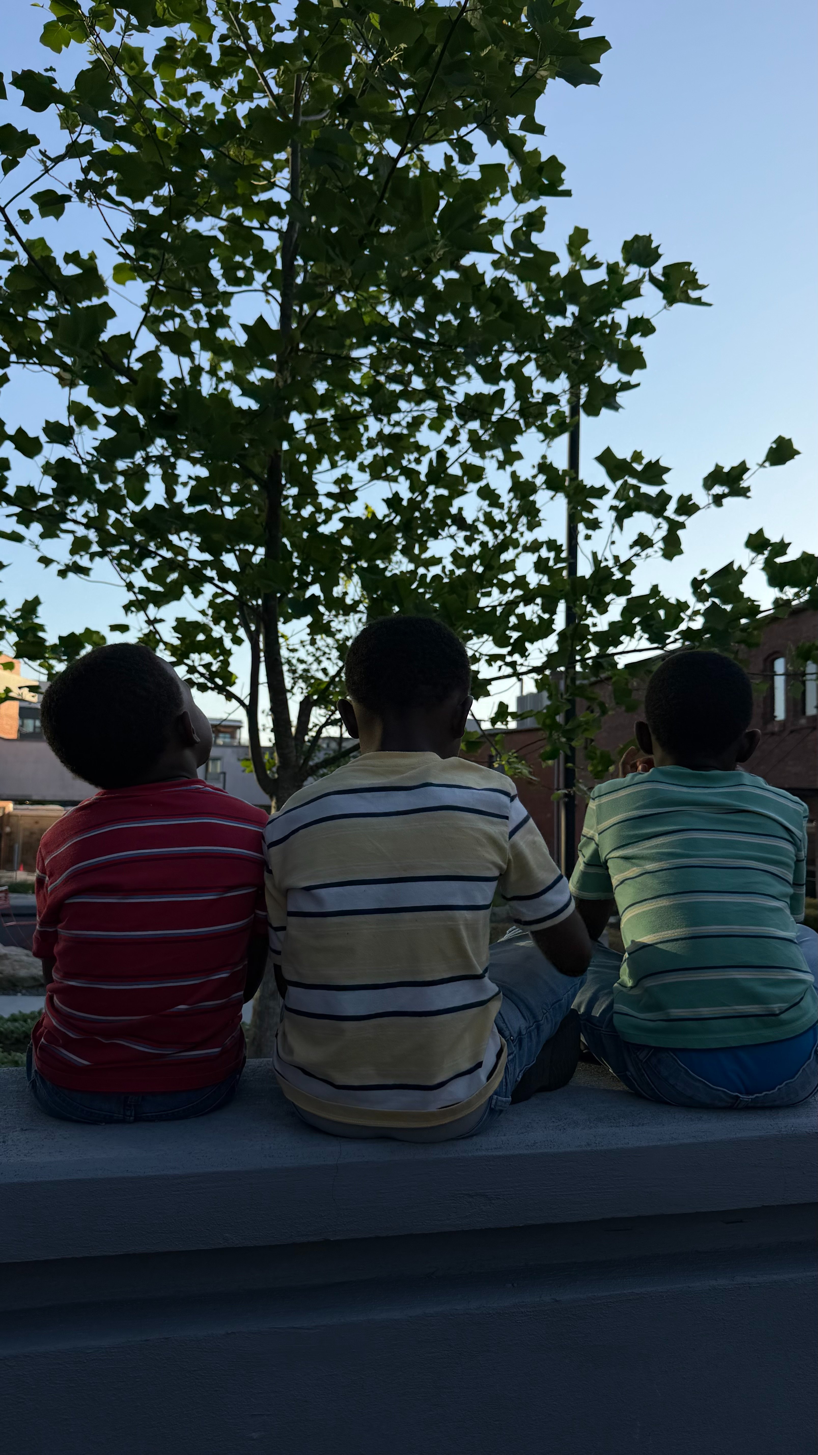 Three Kings sitting together